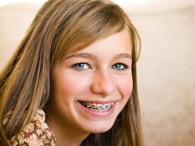 teenager with braces | orthodontics scarborough on